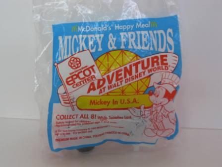1993 McDonalds - Mickey in USA - Mickey & Friends